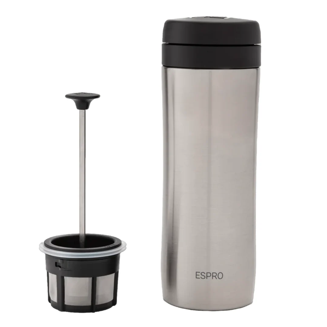 Espro Travel Coffee Press, 12 oz with Coffee Filter (EXCLUSIVE: Complimentary Coffee Stir Paddle) - Image 3