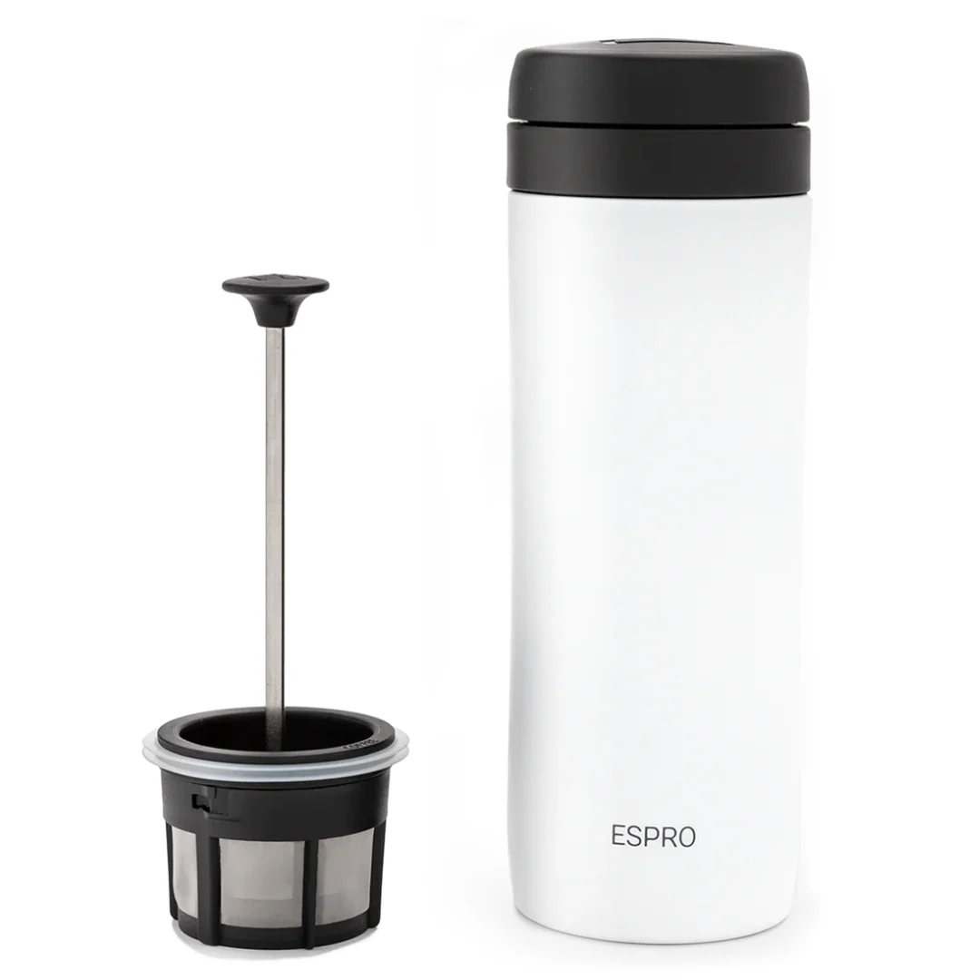 Espro Travel Coffee Press, 12 oz with Coffee Filter (EXCLUSIVE: Complimentary Coffee Stir Paddle) - Image 4