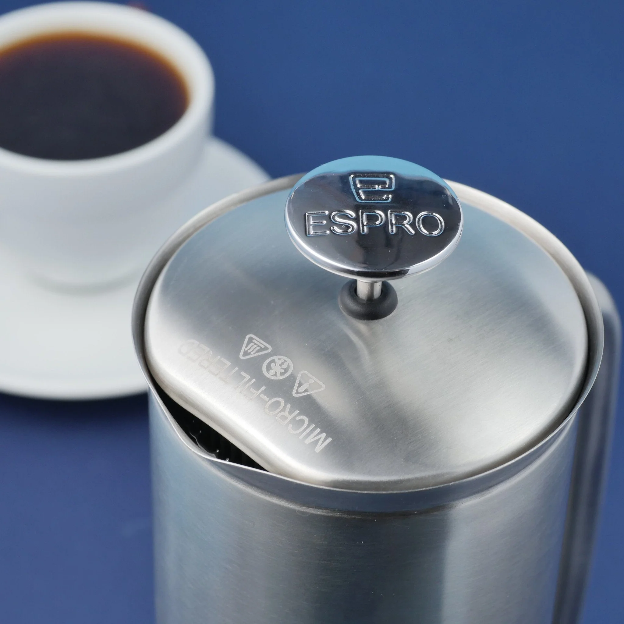 Espro Press P7 - Stainless Steel, Double Wall, Micro Coffee Filter (EXCLUSIVE: Free Coffee Stir Paddle) - Image 9