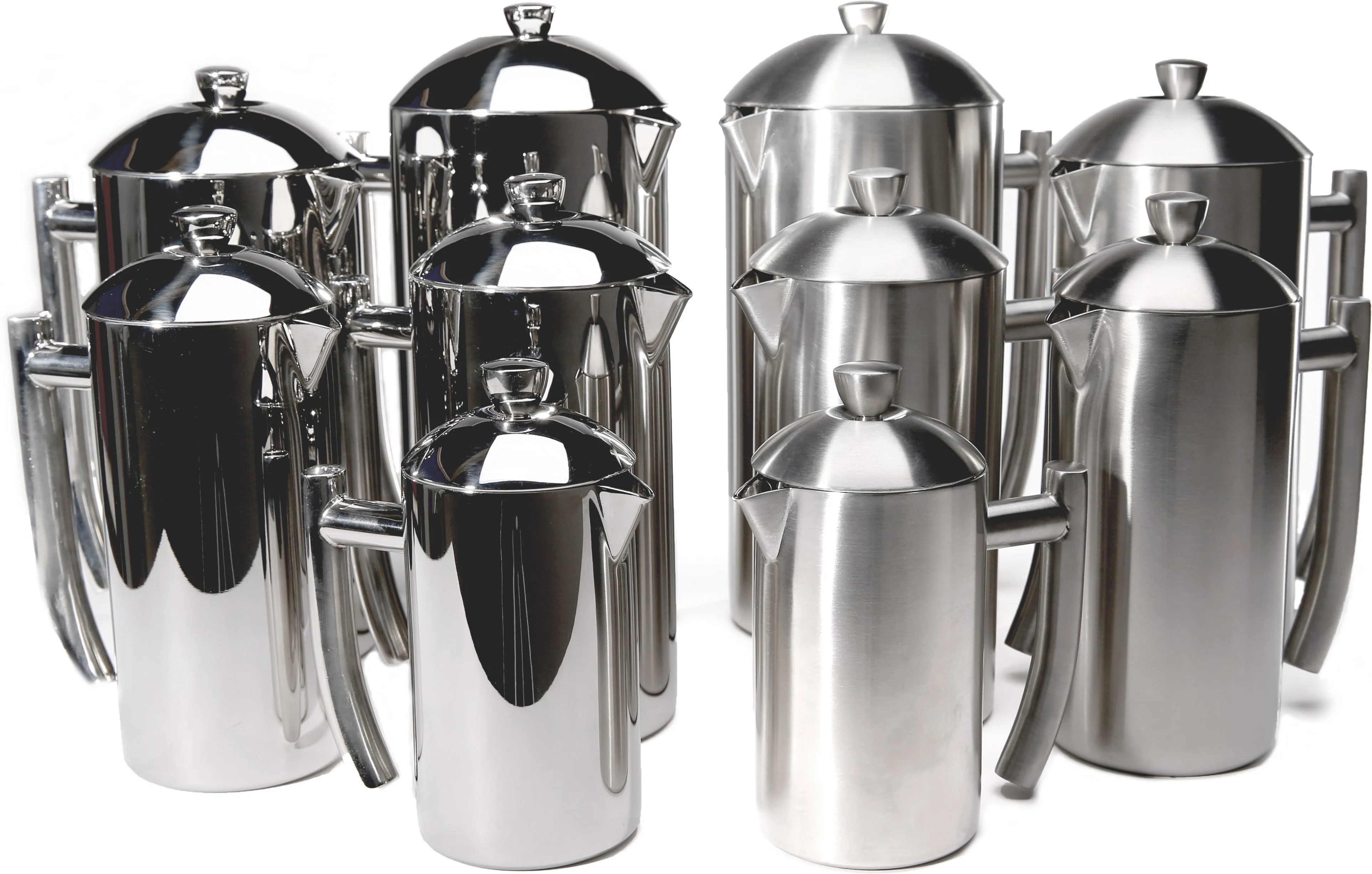 Frieling French Press, Stainless Steel French Press, Double Wall Coffee Maker with Dual Screen (Exclusive Home Barista Bundle) - Image 5