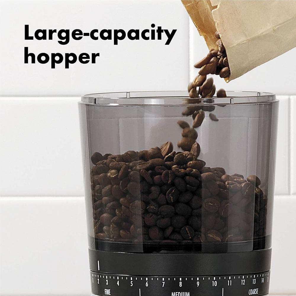 OXO Coffee Grinder, Conical Burr, 15 Precise Settings from Fine to Coarse - Image 7