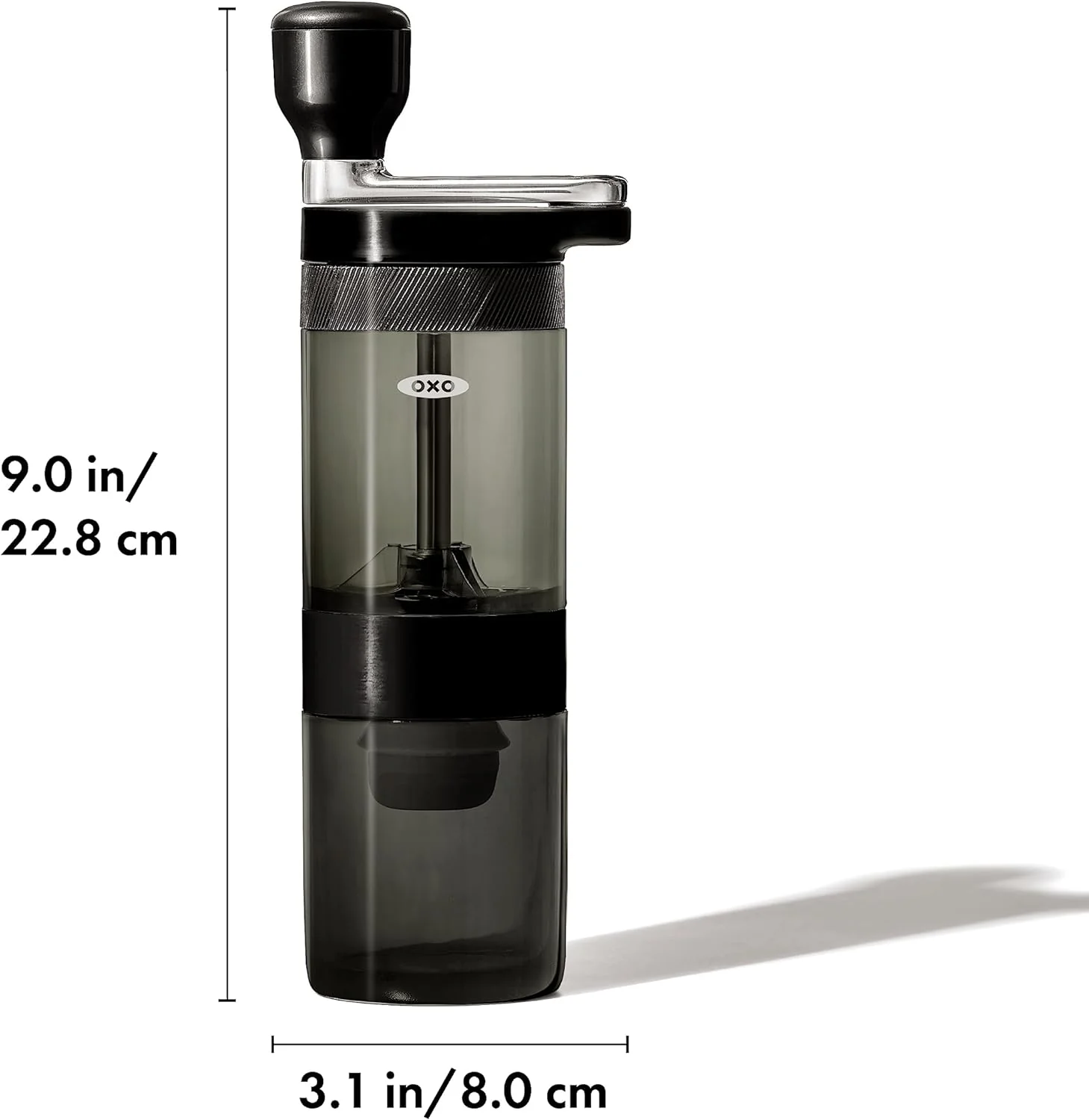 OXO Manual Coffee Grinder, Black - Image 5
